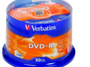 DVD-R MEDIJ VERBATIM 50PK CB 16X 4 DVD-R MEDIJ VERBATIM 50PK CB 16X 4