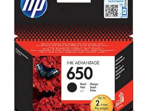 Tinta HP black 650