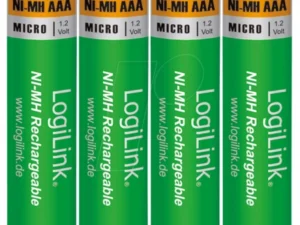 Logilink Baterije AAA Rechargeable LR03RB4 NiMH 1000mAh 4KOM