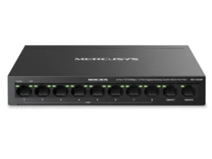 Mercusys MS110CMP Desktop Switch 10x10/100 + 2-Port Gigabit Desktop Switch with 8-Port PoE+