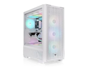 Thermaltake S380 TG ARGB SnowMid Tower, tempered glass4xARGB fans, VGA: 400mm